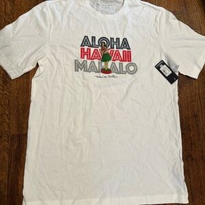 Travis Mathew Aloha Hawaii Mahalo graphic t shirt